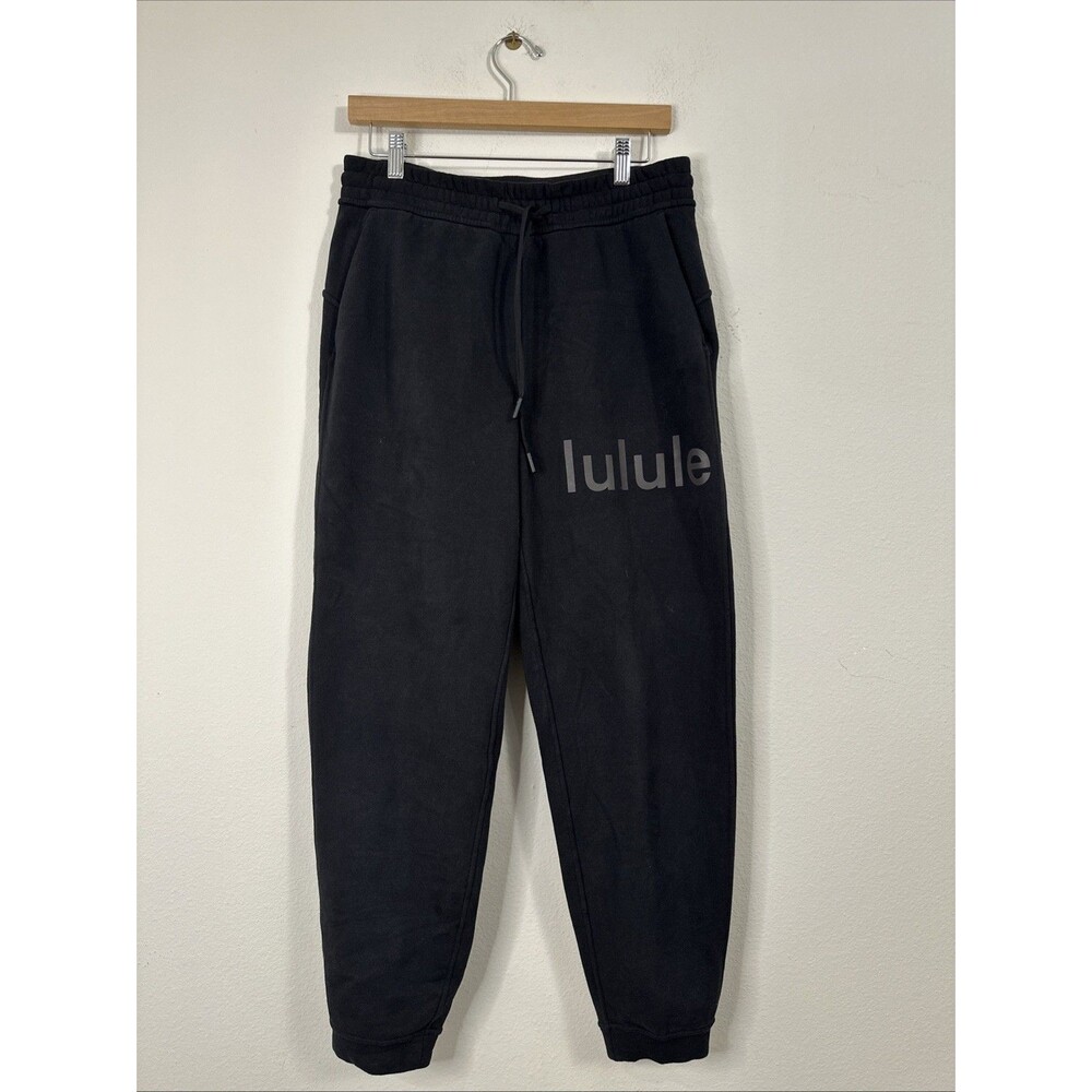 Lululemon Loungeful High-Rise Jogger Graphic Black Size 8